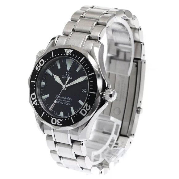 OMEGA Seamaster300 Professional 2262.50 Date black Dial Quartz Boy\'s_875547 main image 8